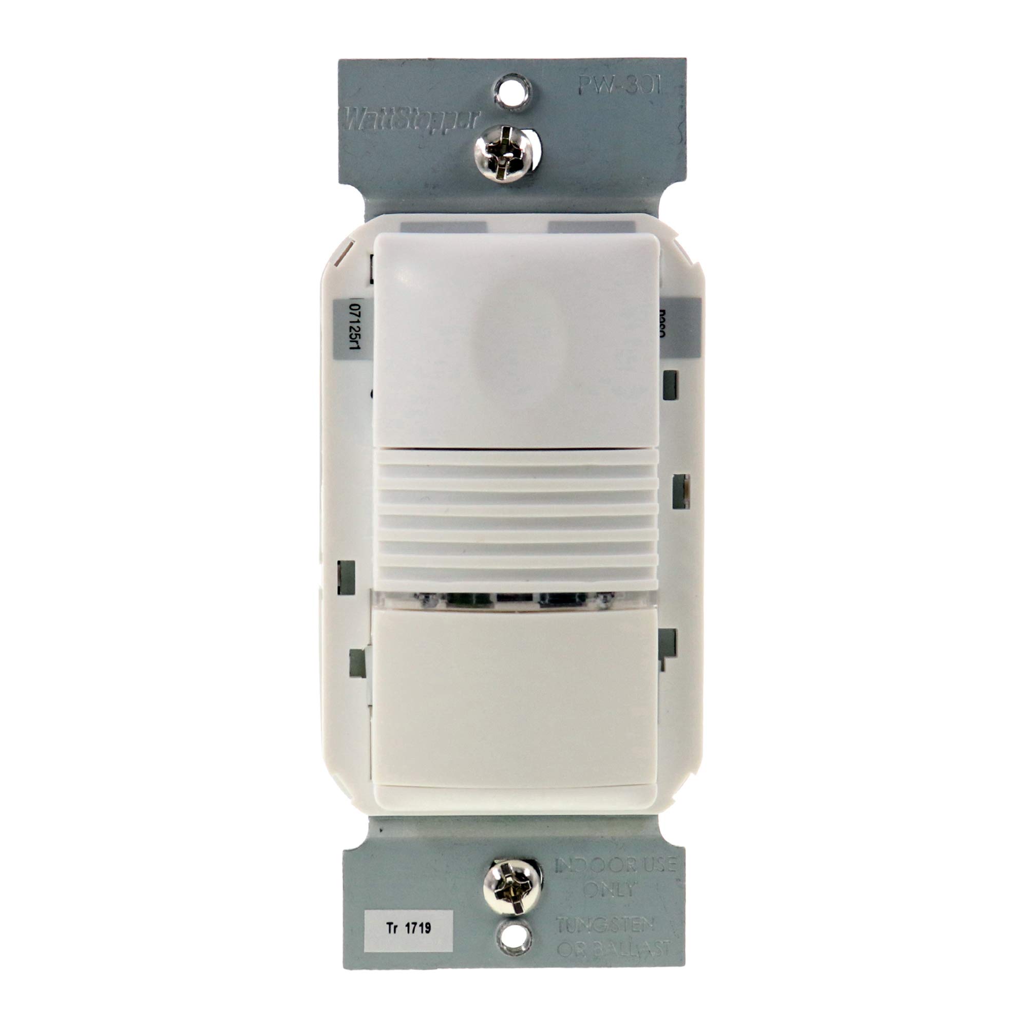 Wattstopper PW-301-W Motion Sensor Passive Infrared Wall Switch